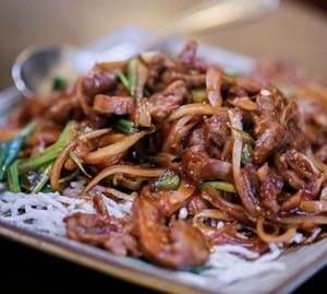 Mongolian Beef | Combo.