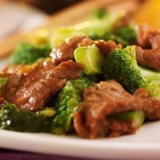 Chicken or Beef with Broccoli | Dinner.