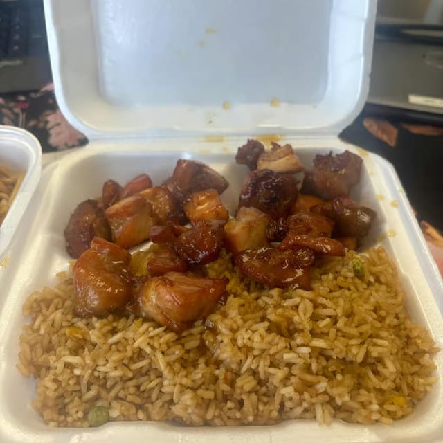 Bourbon Chicken | Combo.